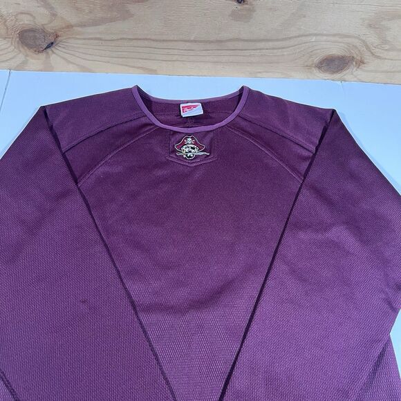 Rawlings Long Sleeve Performance Baseball Warm Up Shirt Pirate Logo Men's Small - Picture 3 of 11